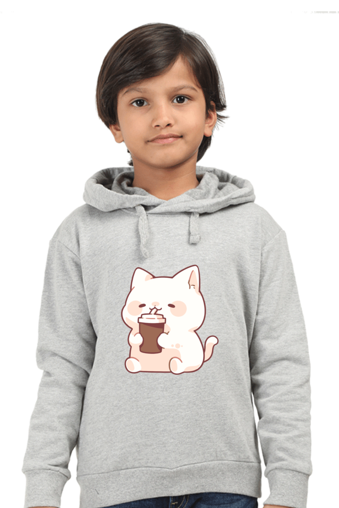 Cute Cat Hoodie Kids